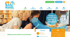 Desktop Screenshot of debaskuul.nl